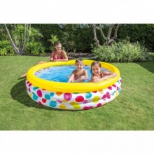 Intex 3 Boğumlu Geometrik DesenliI Havuz 114x25 Cm