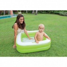 İntex Mini Kare Havuz 85x85x23 Cm Şişme Taban