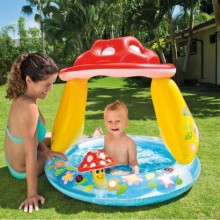 İntex Mantar Gölgelikli Bebe Havuzu 102x89 Cm (1-3 Yaş)