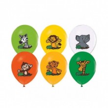 TSF9068 12li Safari 4+1 Baskılı Balon 