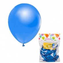 TMT6665 20li Metalik Mavi Balon 12inç 8 Renk Seçeneği 