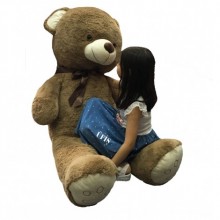 Peluş Oyuncak Ayı Papyonlu Uzun Ayı 150 Cm Sevimli Kaliteli