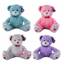 Peluş Oyuncak Ayı 85 Cm Pullu Papyonlu Ayı  Sevimli Kaliteli