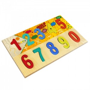 Eğitici Ahşap Puzzle 5 Çeşit/Araçlar-Rakamlar-Meyveler-Hayvanlar-Geometrik Puzzle