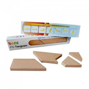 Ahşap Eğitici T Tangram 