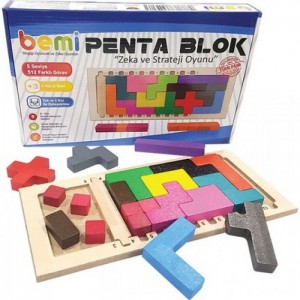 Bemi Toys Penta Blok Zeka Ve Strateji Oyunu