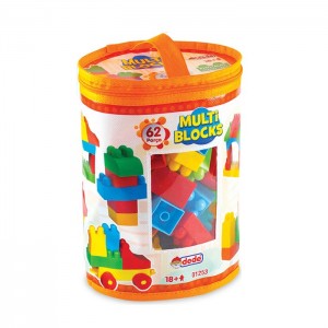 Dede Oyuncak Multi Blocks 62 Parça Eğitici Lego Oyun Seti