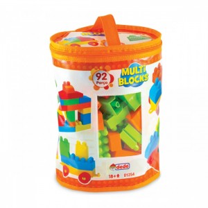 Dede Oyuncak Multi Blocks 92 Parça Eğitici Lego Oyun Seti