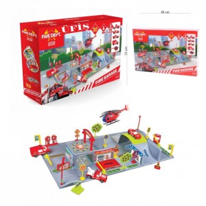 Smart Wheels İtfaiye Otopark Garaj Seti Kargo Ücretsiz