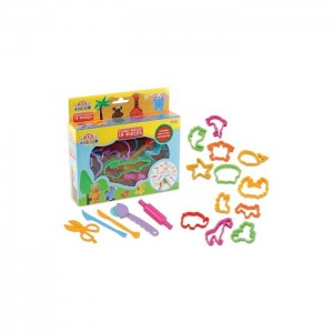 Art Craft Eğlenceli Süper Oyun Hamuru Kalıpları 19 Parça