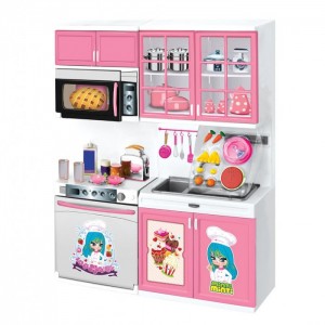 Oyuncak 2'li Modern Mutfak Seti (Işıklı)