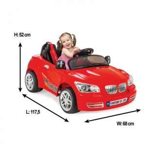 Fortune 12 V Uzaktan Kumandalı Kırmızı Araba