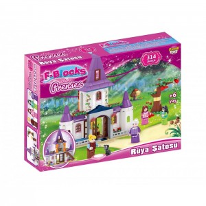 F-Blocks Rüya Şatosu 314 Parça  Lego Blok Seti