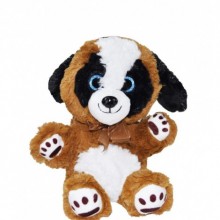 Peluş Oturan senbernant Köpek 28 Cm