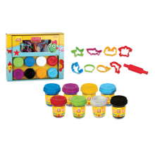 Art Craft Deniz Hayvanları Oyun Hamur Seti  Kalıplı 8 'li Paket 448 gr