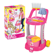 Barbie Temizlik Arabası Set