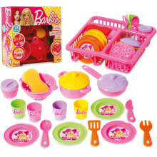 Oyuncak Mutfak Seti Barbie Bulaşıklık