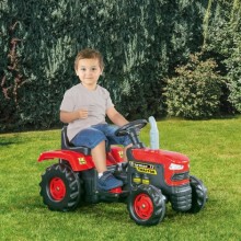 Dolu 6V Akülü Traktör Kırmızı 