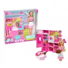 Oyuncak Steffi Mutfak Seti 30 Parça set Kargo Ücretsiz