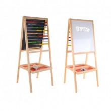 Ahşap Çocuk Ayaklı Abaküslü Yazı Tahtası Kargo Ücretsiz