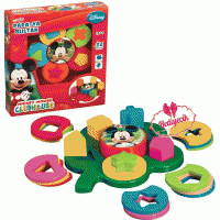 Mickey Mouse Papatya Bul Tak Puzzle Oyunu 22 Parça set