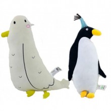Peluş Penguen Timsah Balık Kuş Dinazor Seyahat Yastık Çocuk Oyuncak Uyku Arkadaşı