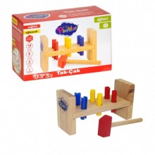 Oyuncak Ahşap Tokmak set Çak Çak