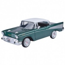 1:24 1957 Chvey Bel Air Klasik Model Araba