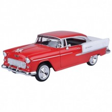 1:24 1955 Chevy Bel Air Klasik Model Araba 