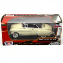 1:24 1950 Chevy Bel Air Klasik Model Araba