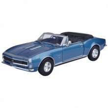 1:24 1967 Chevy Camaro Ss (Convertible) Klasik Model Araba