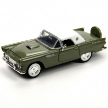 1:24 1956 Ford Thunderbird (Hardtop) Klasik Model Araba