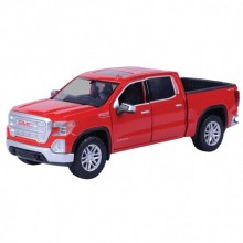Model Araba Kapıları Açılır Araç bagaj Açılır Motormax 1:24 2019 Gmc Sierra 1500 Slt Crew Cab Klasik Model Araba