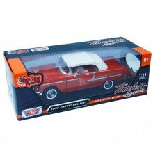 MotorMax 1:18 1955 Chevy Bel Air   Model Klasik Araba 