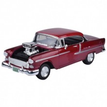1:18 1955 Chevrolet Bel Air Klasik Model Araba 