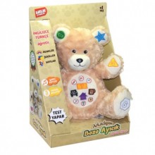 Birlik Oyuncak Öğretmenim Sevimli Bozo Ayıcık İngilizce-Türkçe Öğretiyor 37 Cm