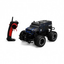 Sunman Oyuncak 1:12 Uzaktan Kumandalı Sesli Polis Panzer 