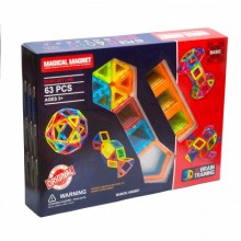 Magıcal Magnet 62 Parça Yapı Oyuncakları Orijinal