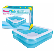 Jilong SunClub 2 Boğumlu Kare Şişme Havuz 145x145x45 cm