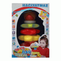 Oyuncak Hacı Yatmaz Işıklı Halkalı Bebek Oyuncağı