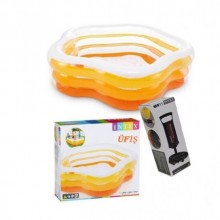 İntex 4 Renk Yumuşak Tabanlı 5gen Havuz 185x180x53 Cm