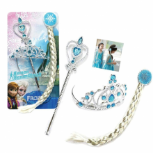  Frozen Saç Taç Ve Asa Elsa Aç Taç Ve Asa Set