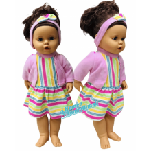  Oyuncak Lila  Et Bebek Sesli Saçlı Et Bebek 60 cm