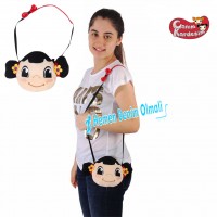 Canım Kardeşim Peluş Müge El Çantası Orijinal Lisanslı 