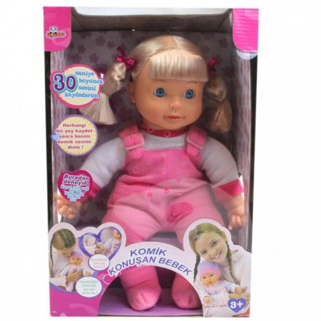  Ses Kayıt Edip Komik Konuşan Oyun Arkadaşım Mila Bebek