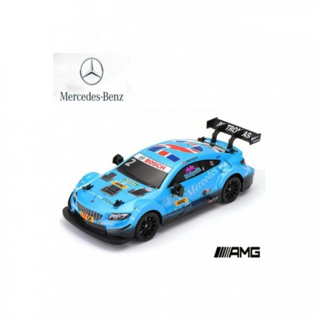 1:16 Orjinal Uzaktan Kumandalı Mercedes Benz Amg C63 Exclusive Araba Mavi