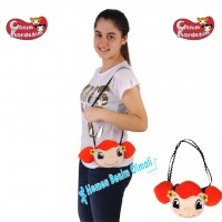 Canım Kardeşim Peluş Mine Çanta 15 cm Lisanslı