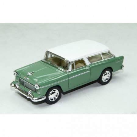 1:40 Chevy Nomad 1955 Metal Çek Bırak Araba
