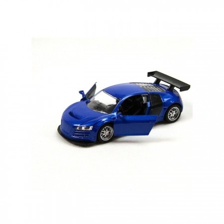 1:30 Diecast Metal Çek Bırak R8 Spor Araba