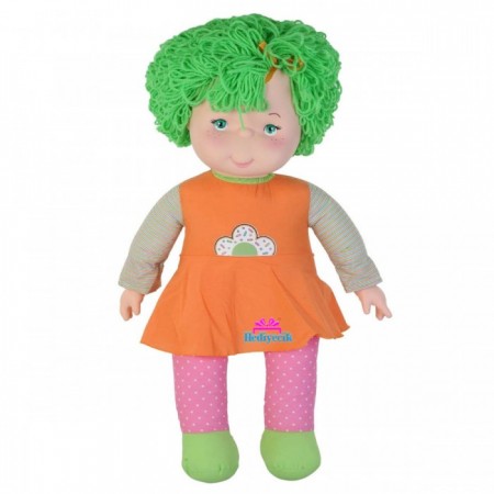 Oyuncak Lahana Bebek Orlon Saçlı Bebek